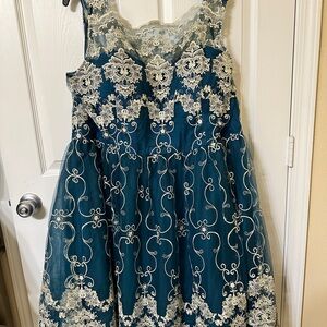 Chi Chi London Plus-Size Cocktail Dress